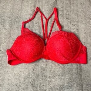 Red bra